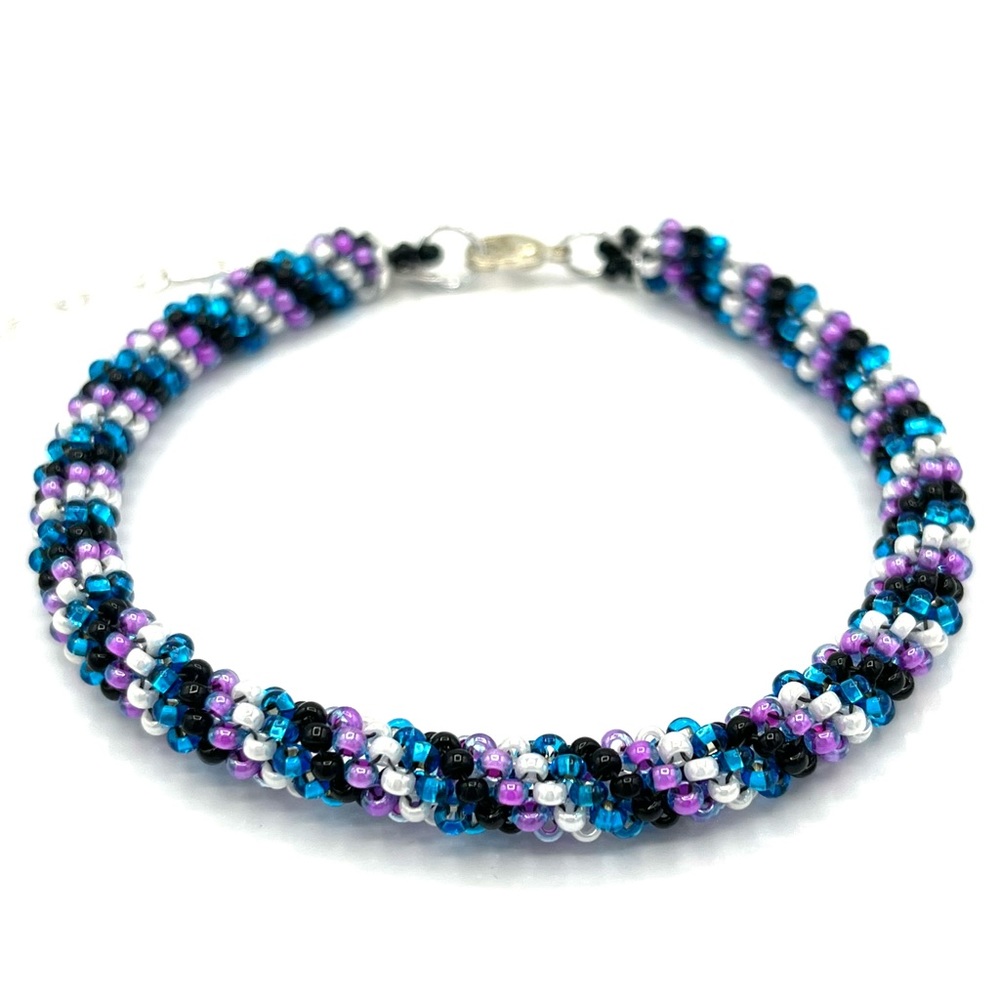 Hand Crafted Spiral Tubular Bracelet